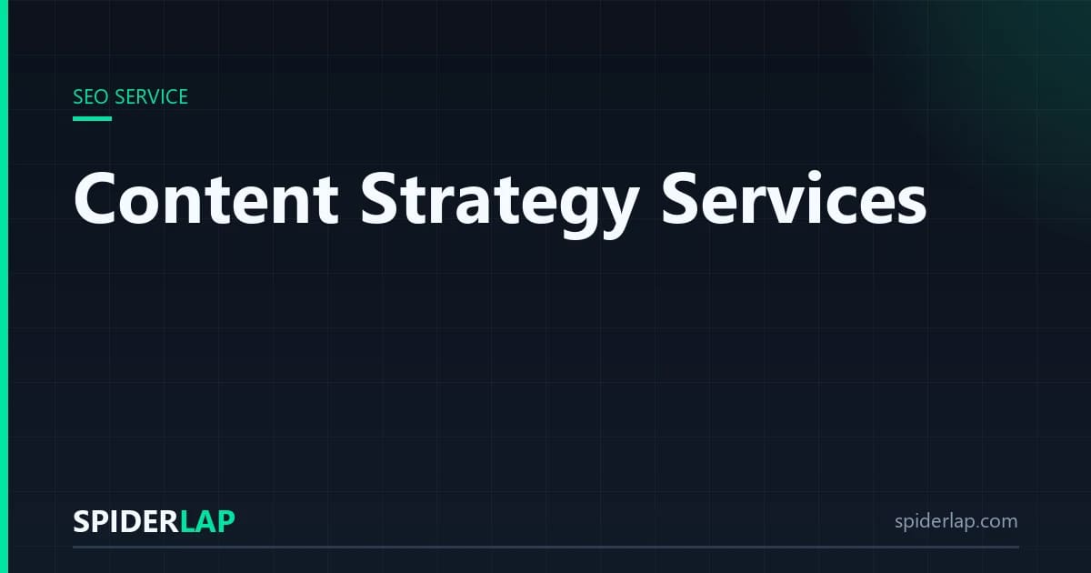 Content Strategy Services