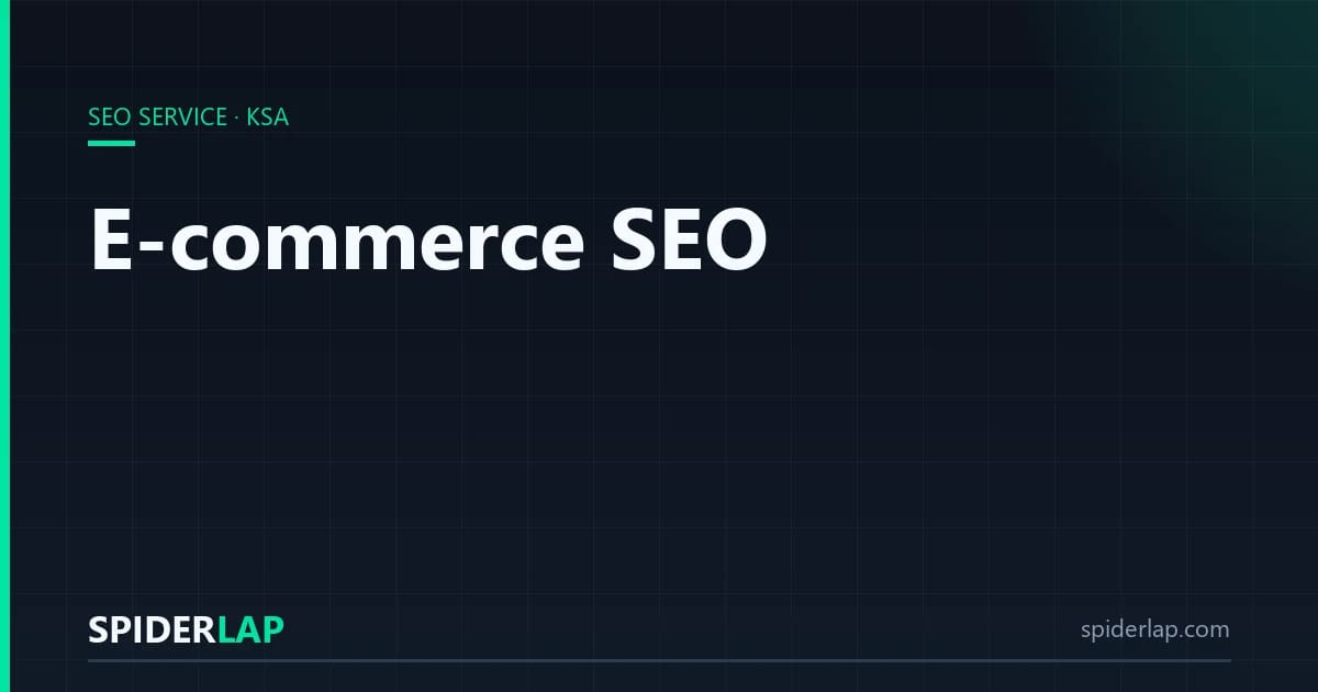 E-commerce SEO