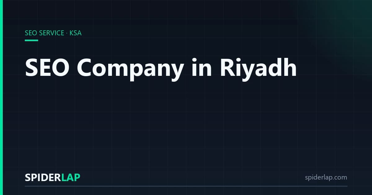 SEO Company in Riyadh