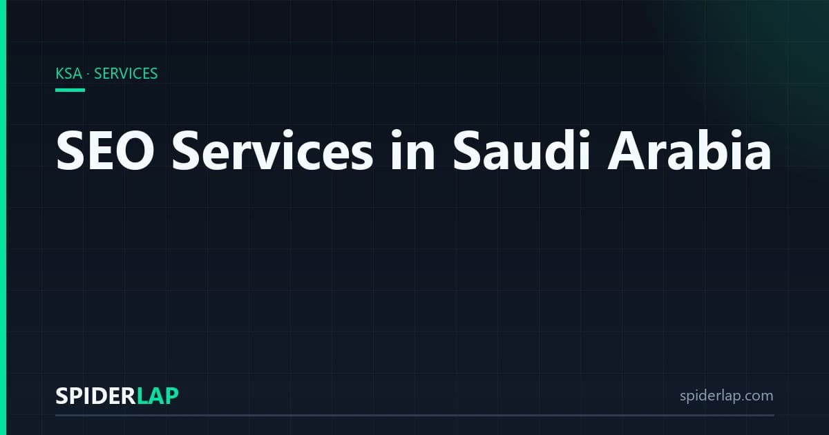 SEO Services in Saudi Arabia
