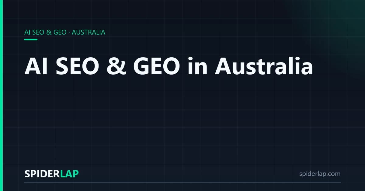 AI SEO & GEO in Australia