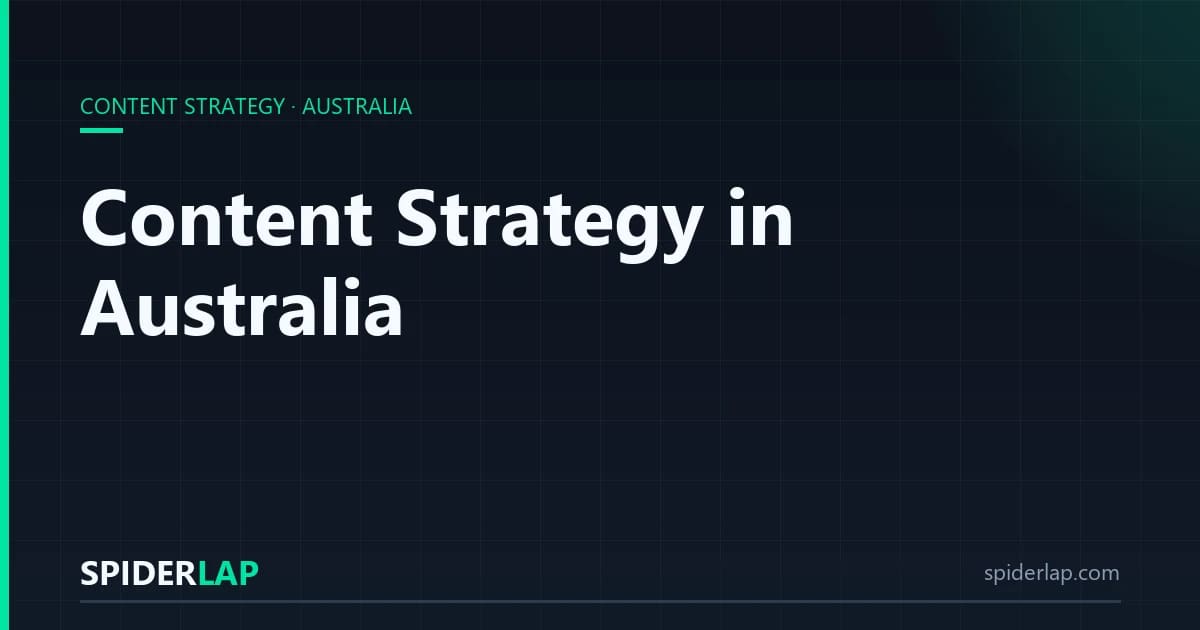 Content Strategy in Australia