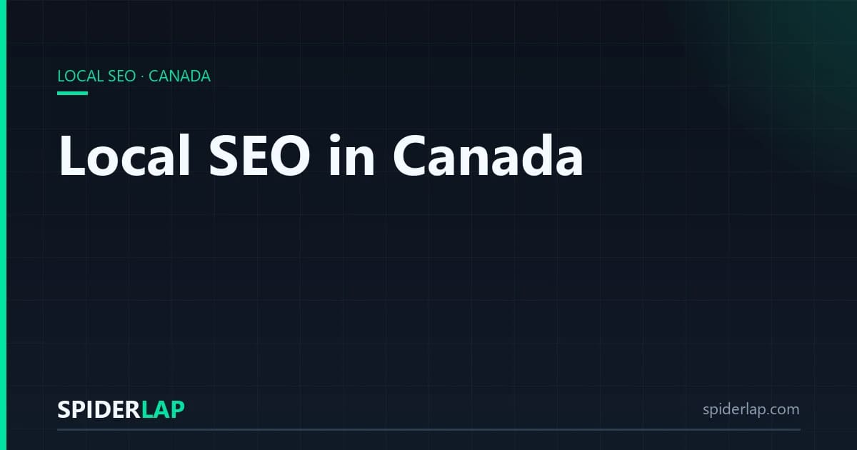 Local SEO in Canada