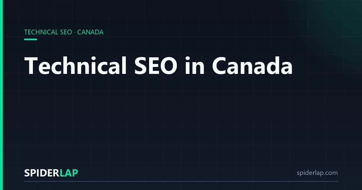 Technical SEO in Canada