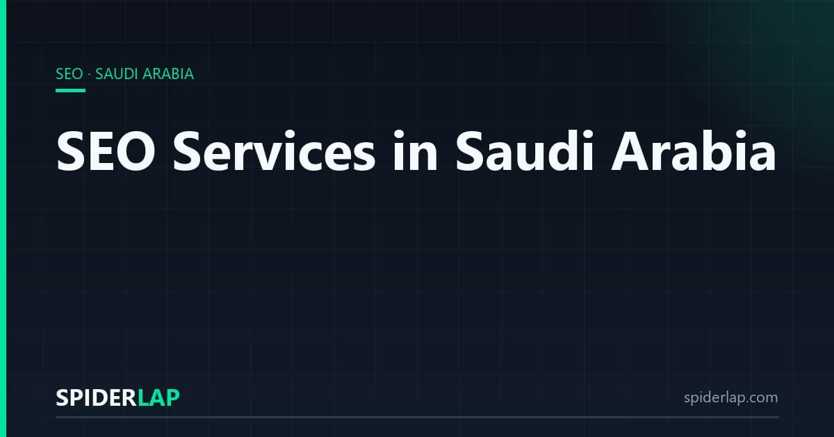 SEO Services in Saudi Arabia