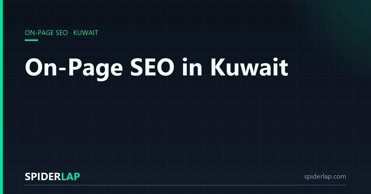 On-Page SEO in Kuwait