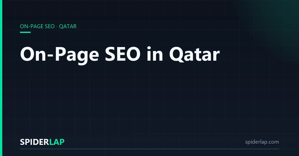 On-Page SEO in Qatar