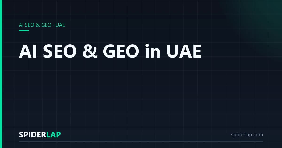 AI SEO & GEO in UAE