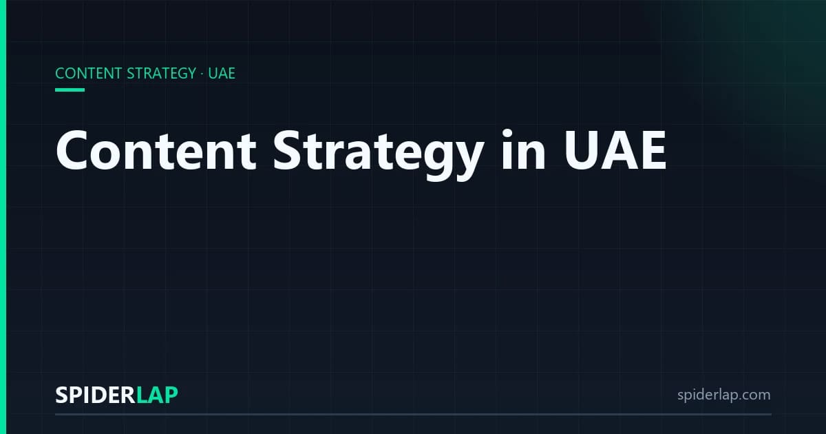 Content Strategy in UAE