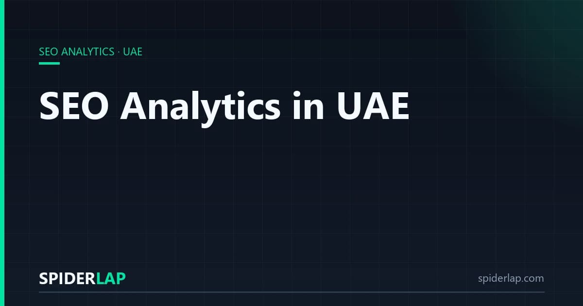 SEO Analytics in UAE