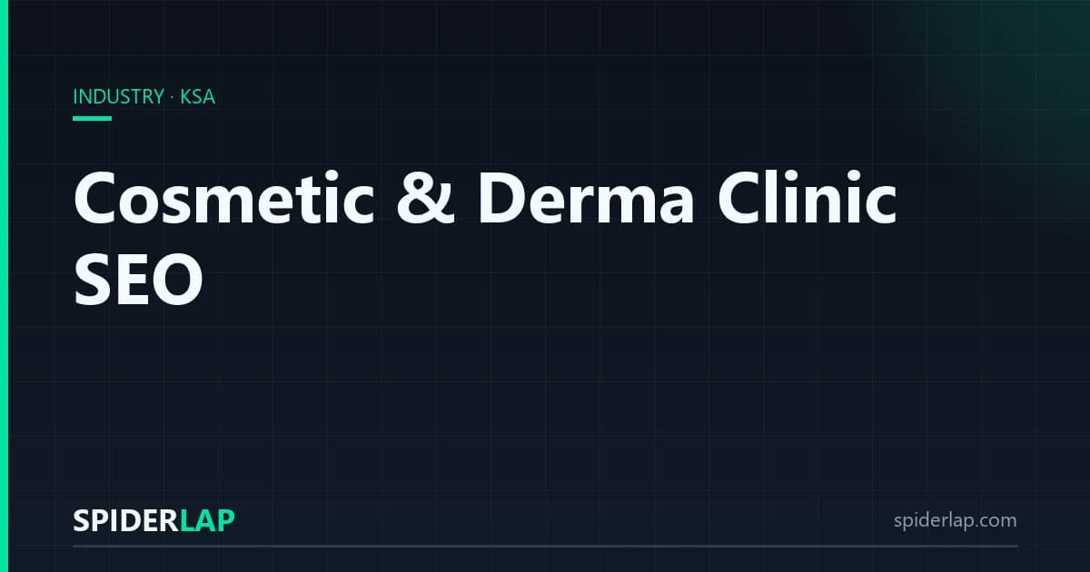 Cosmetic & Derma Clinic SEO