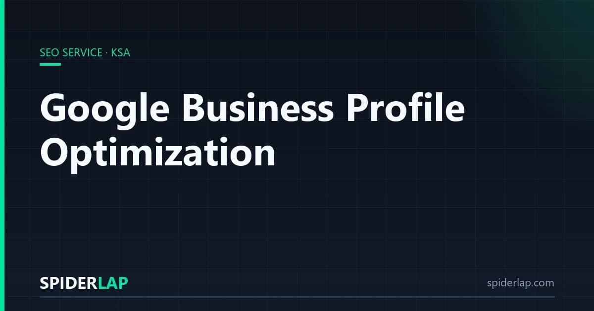 Google Business Profile Optimization