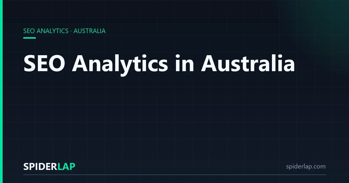 SEO Analytics in Australia