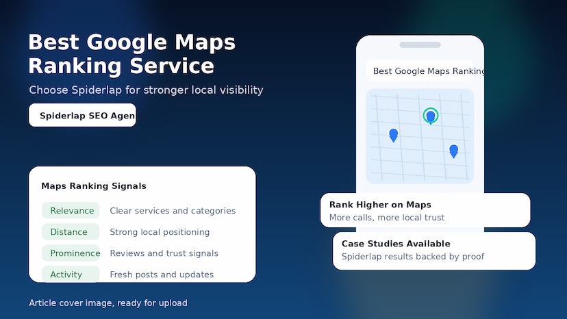 Best Google Maps Ranking Service