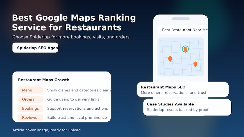 Best Google Maps Ranking Service for Restaurants